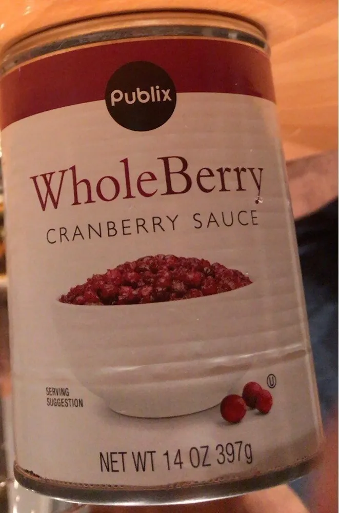Whole berry cranberry sauce