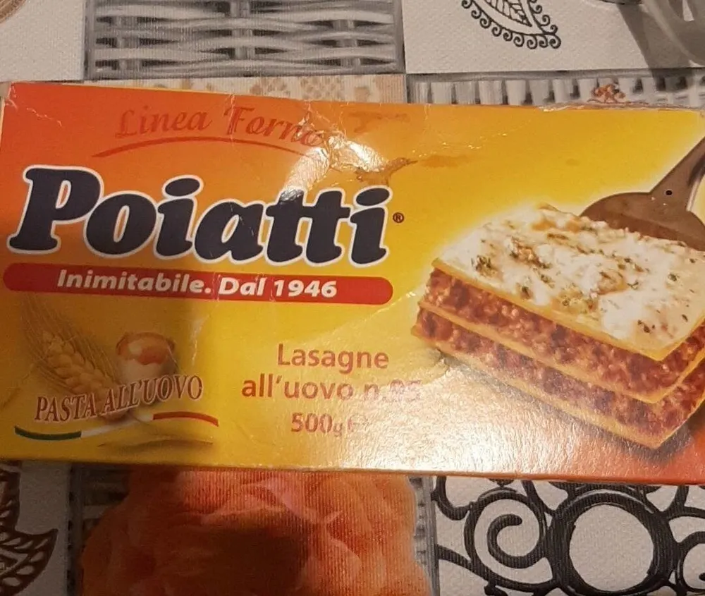 Lasagne all'uovo