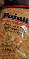 Pasta Tubettini N 25 KG 1, Sacchetto