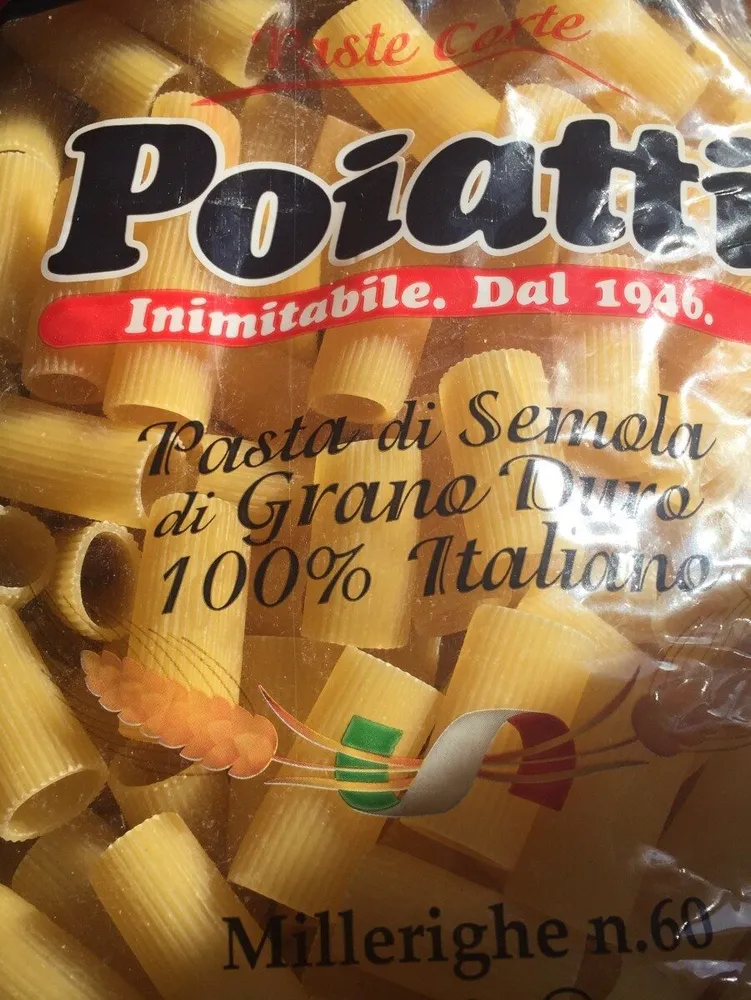 Pasta di semola di grano duro 100% italiano Millerighe n. 60