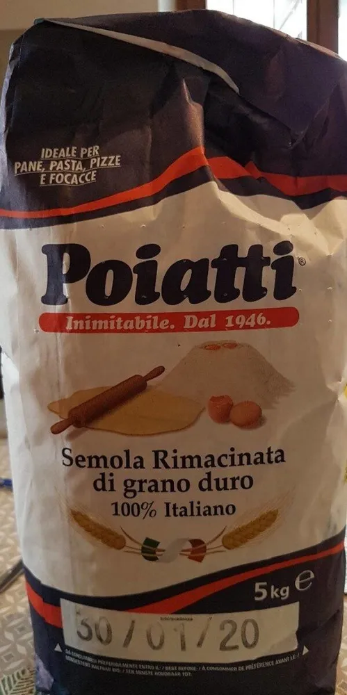 Semola rimacinata di grano duro