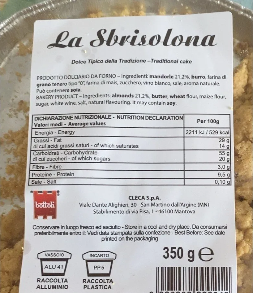 La Sbrisolona