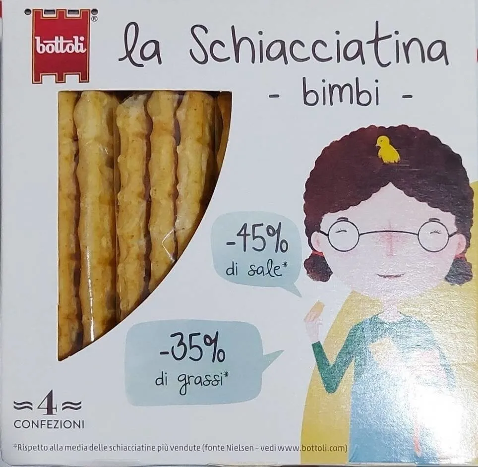 La schiacciatina dei bimbi