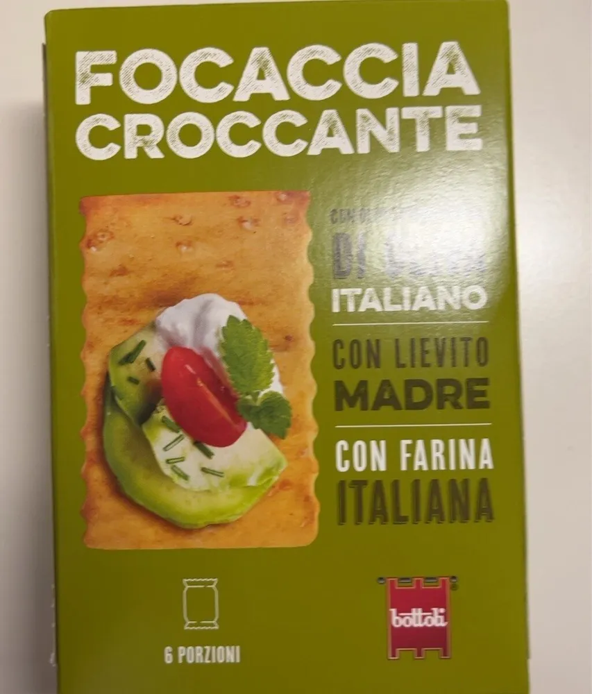 Focaccia croccante