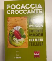 Focaccia croccante