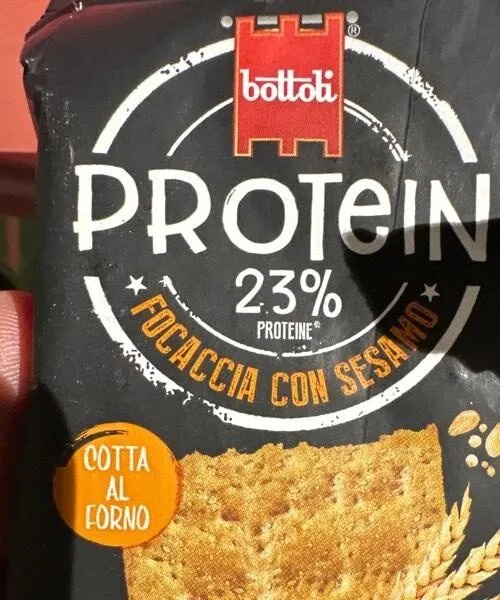 Focaccia con sedano proteica