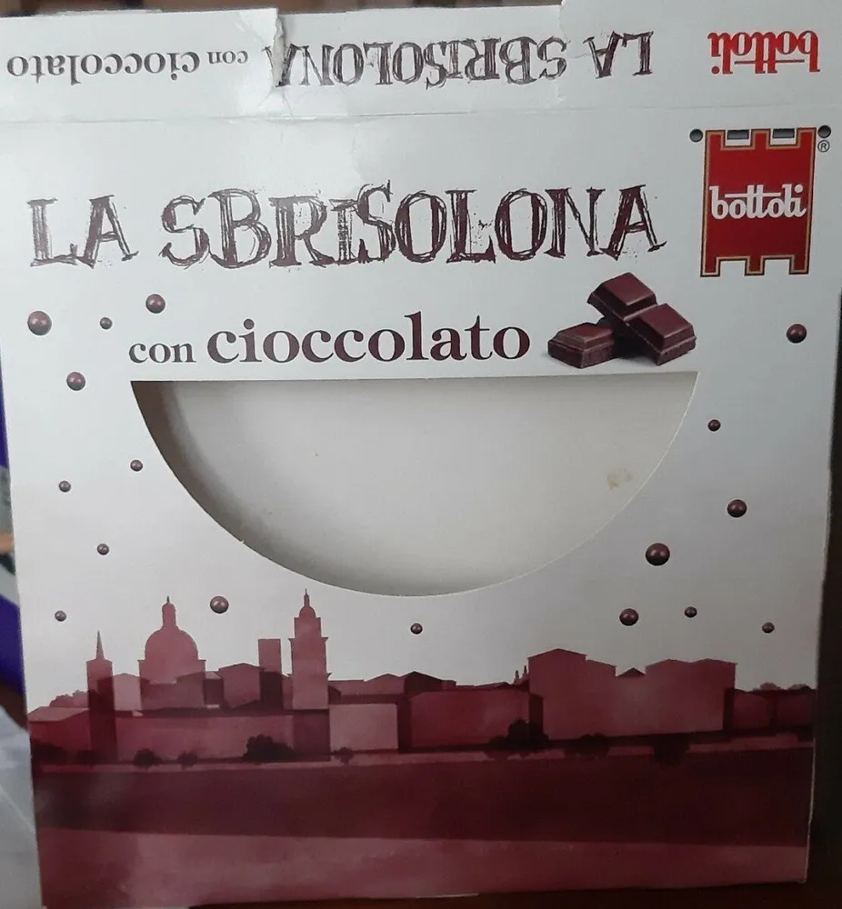 La Sbrisolona con cioccolato