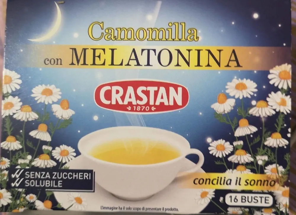 Camomilla con melatonina