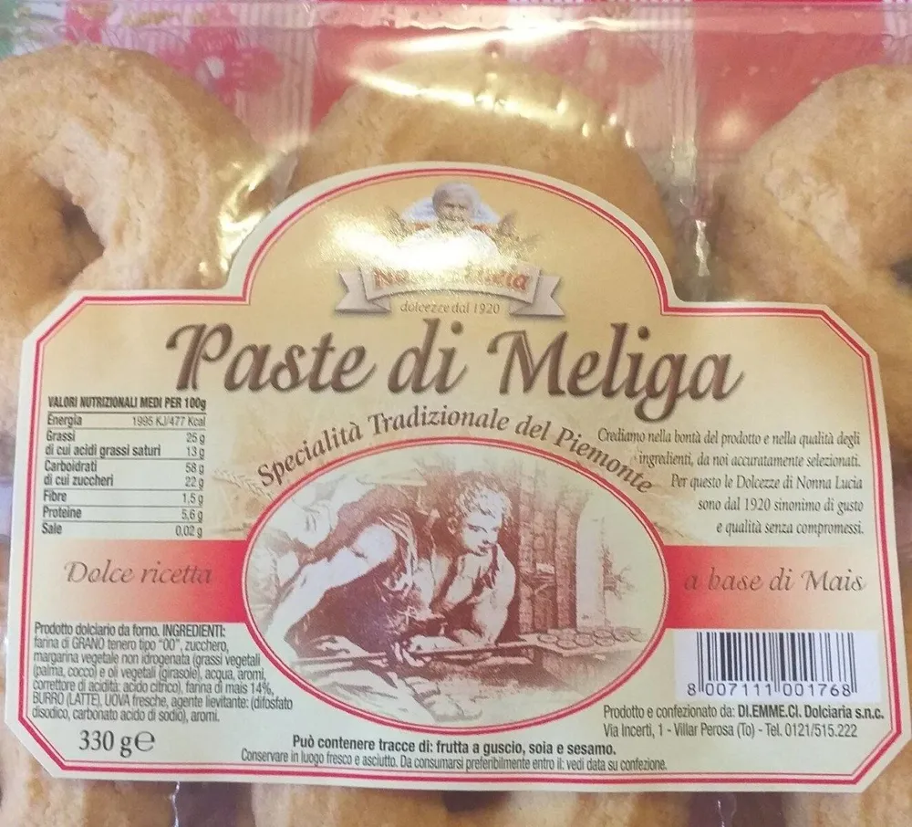 Paste di meliga
