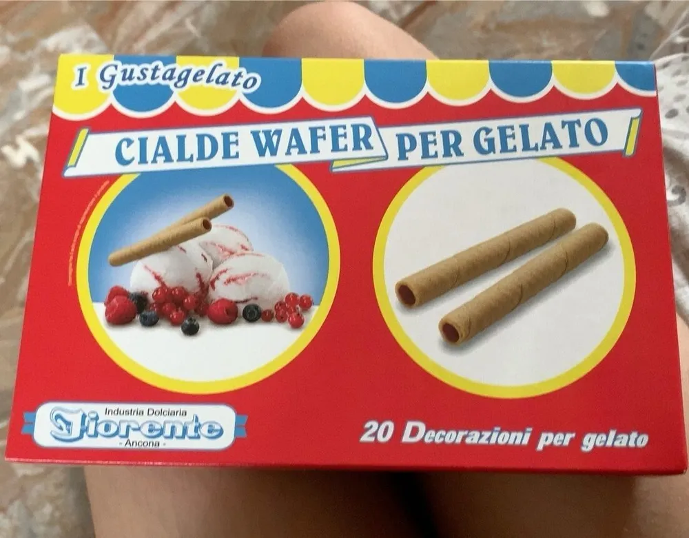 Cialde Wafer Per Gelato