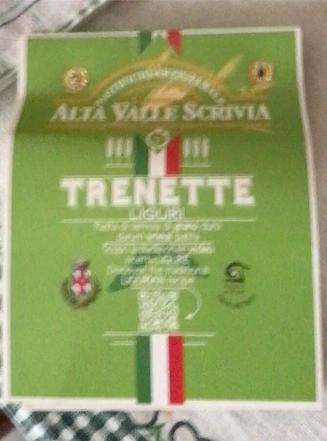 Trenette ligure
