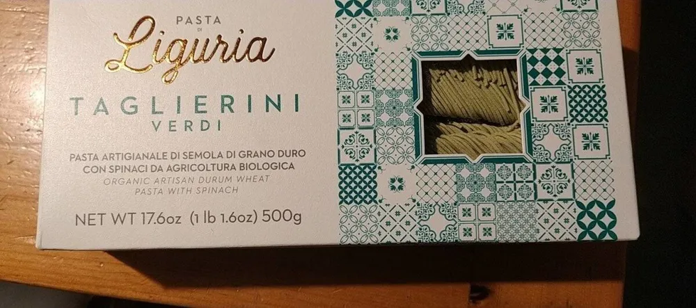 Pasta di Liguria taglierini Verdi