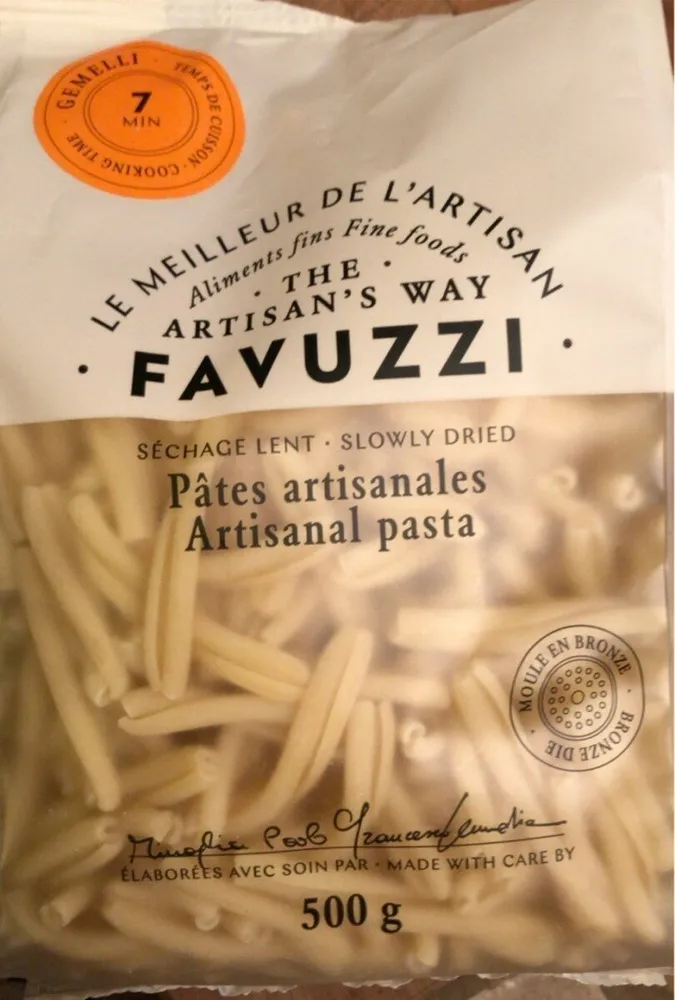 Pates artisanales