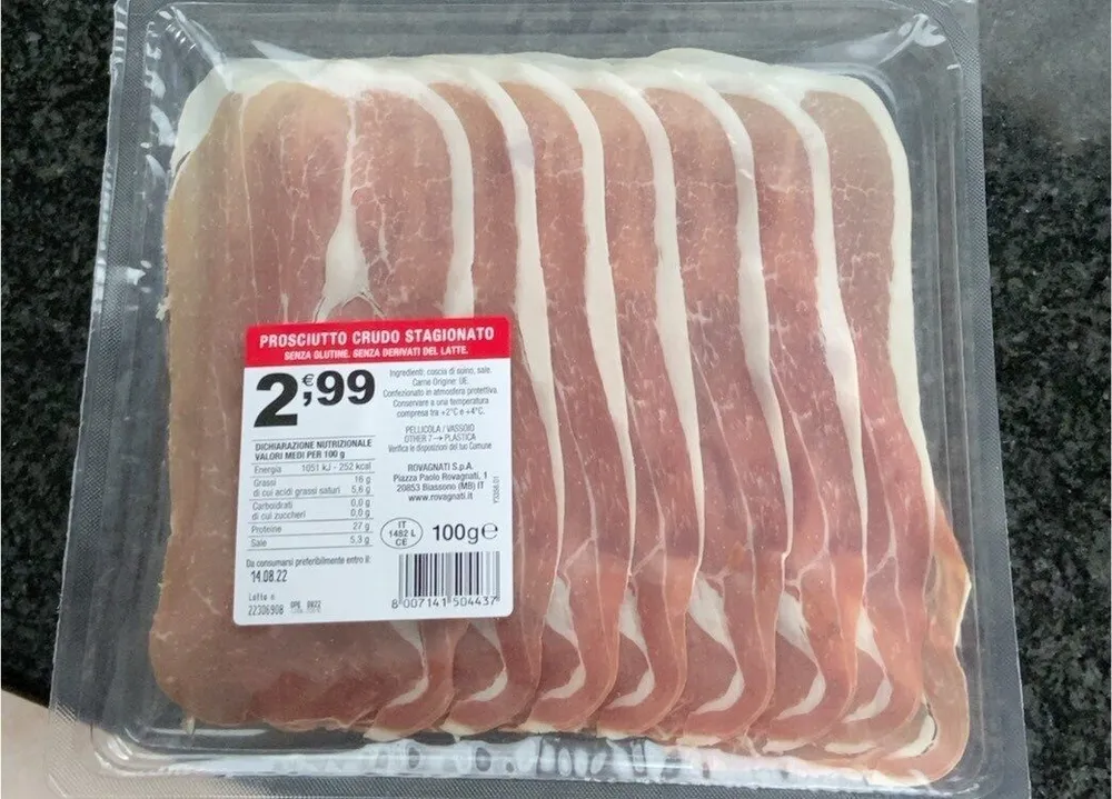 Prosciutto crudo stagionato