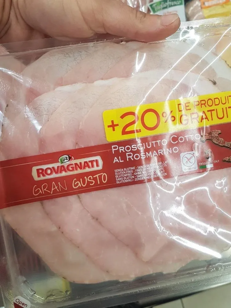 Jambon cuit roti