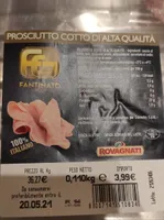 Prosciutto cotto