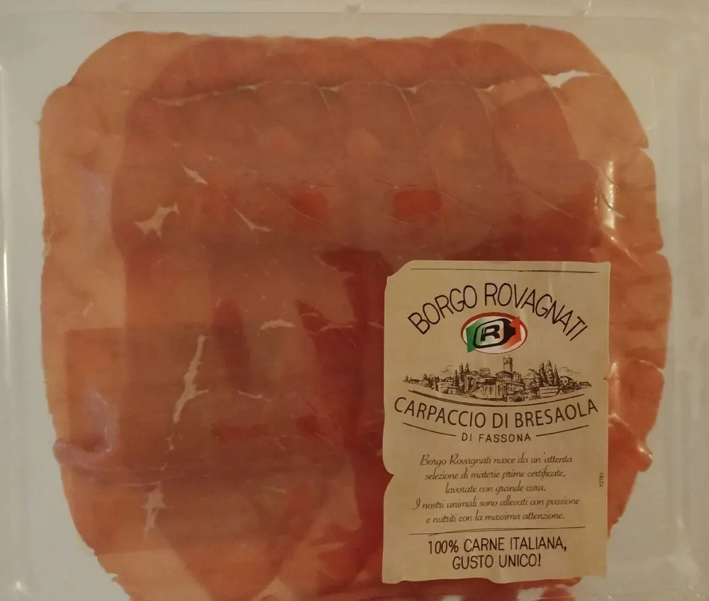 Carpaccio di bresaola