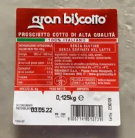 Prosciutto Cotto Alta Qualitá