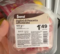 Dadini di pancetta affumicata
