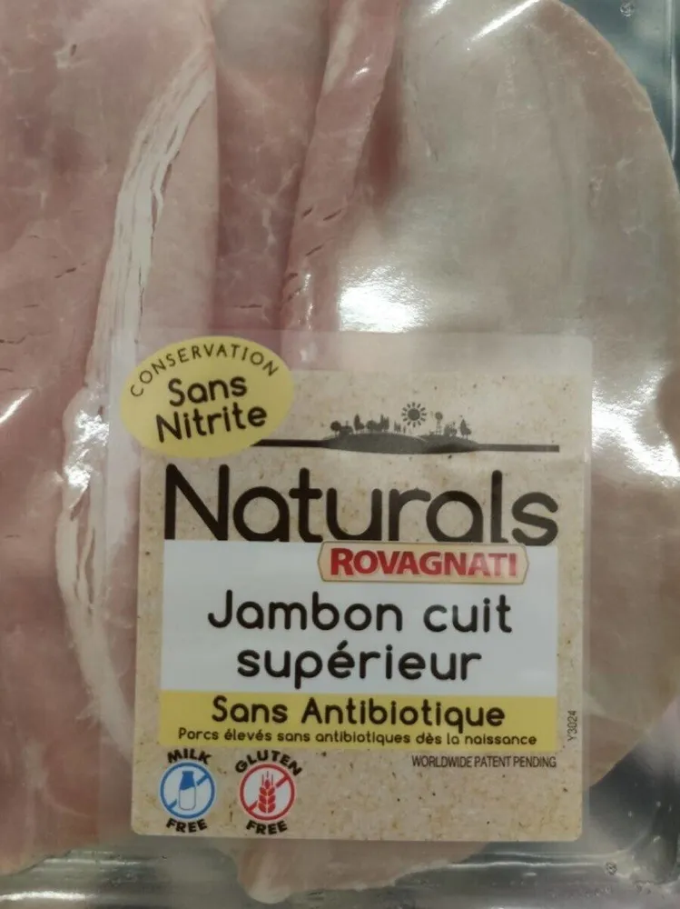 Naturals - Jambon cuit superieur