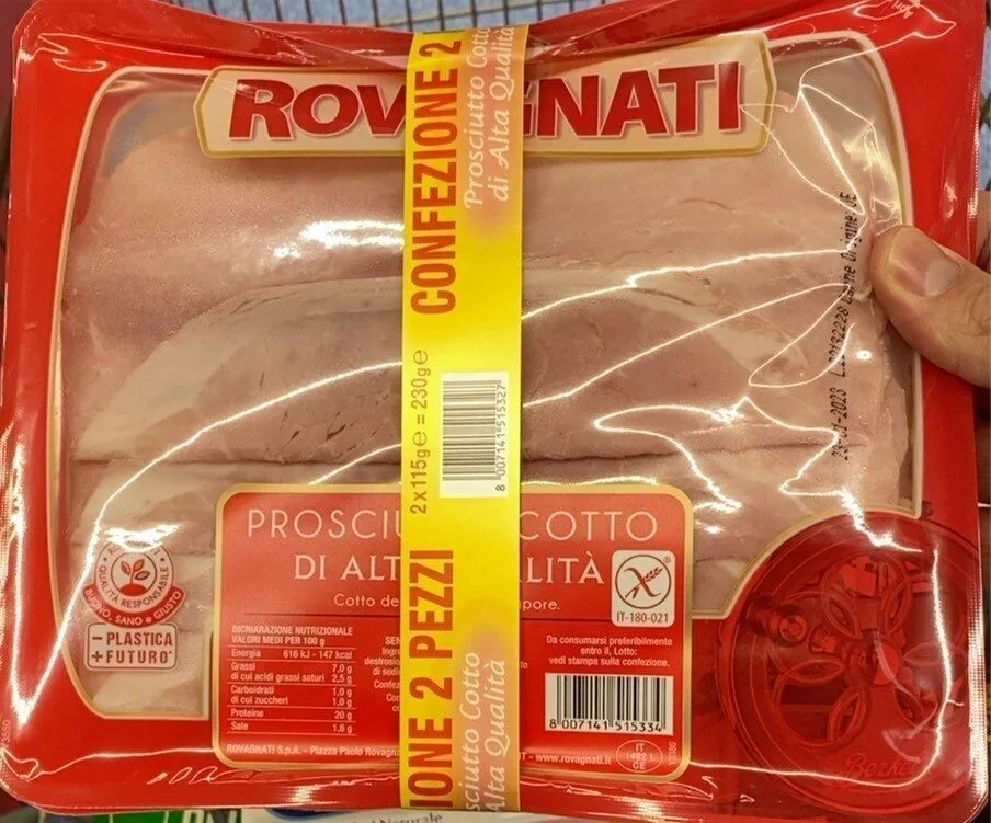 Prosiutto cotto alta qualità