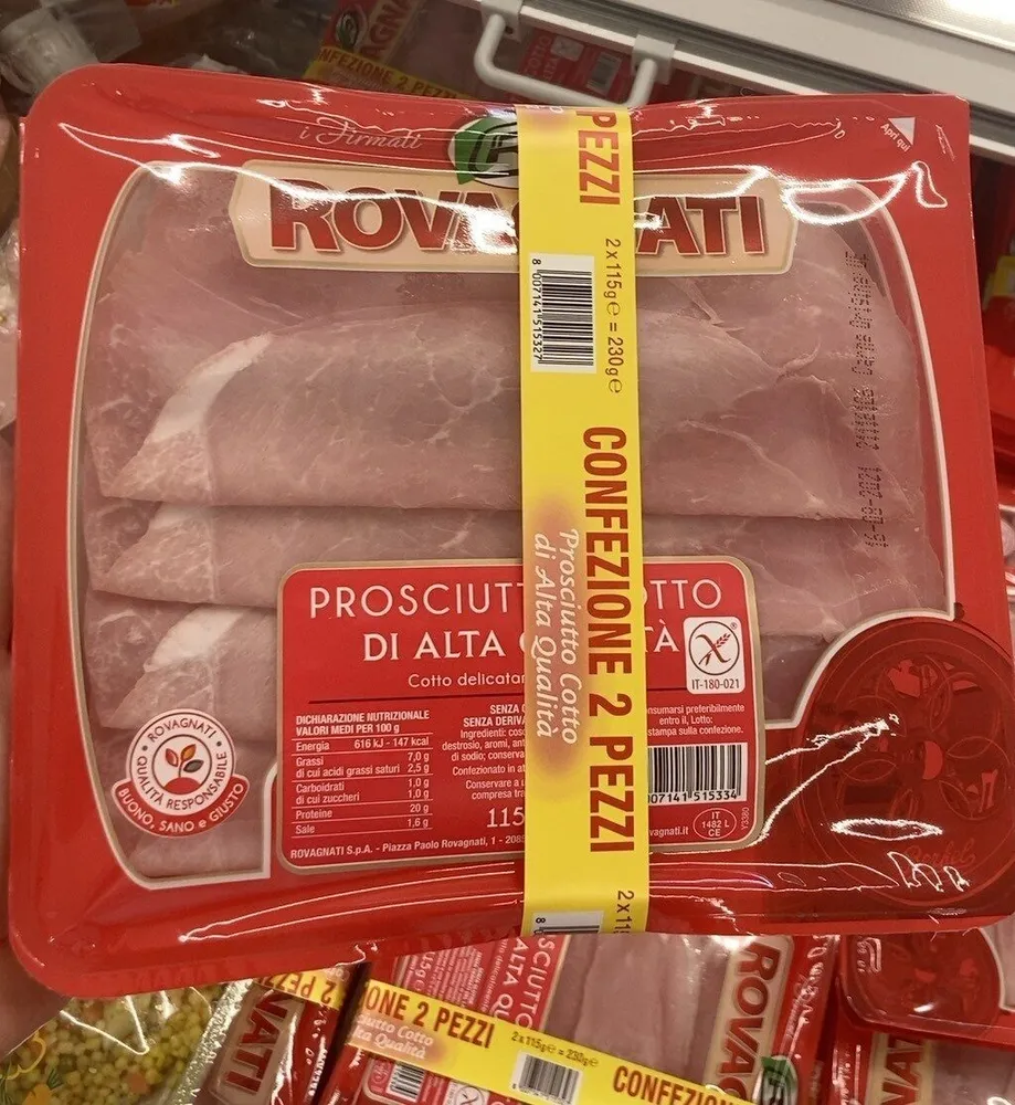 Prosciutto Cotto Di Alta Qualità