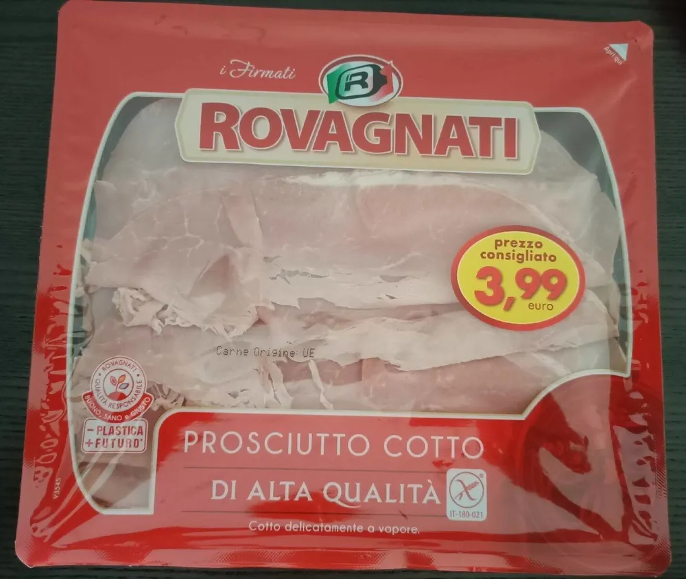 Prosciutto cotto alta qualità