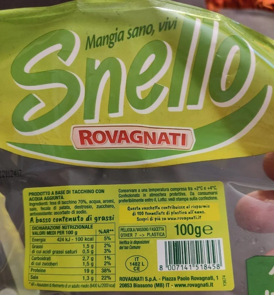 Snello - Fesa di Tacchino al forno