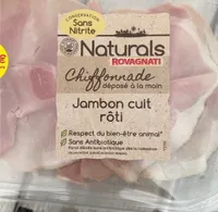 Naturals jambon cuit roti