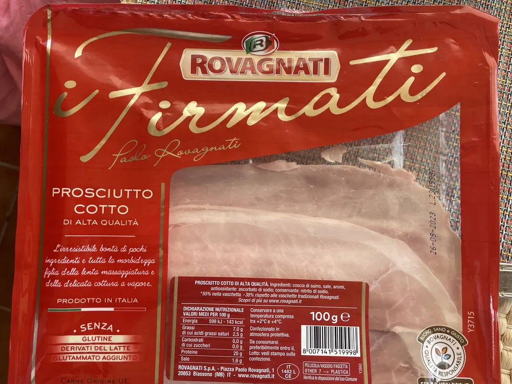 Prosciutto Cotto