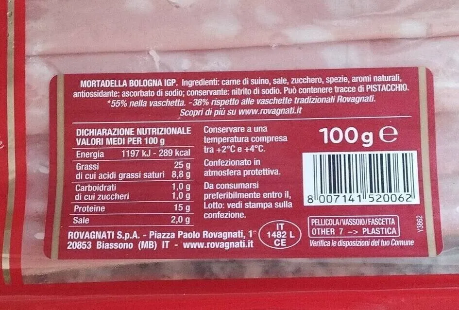 Mortadella Bologna igp