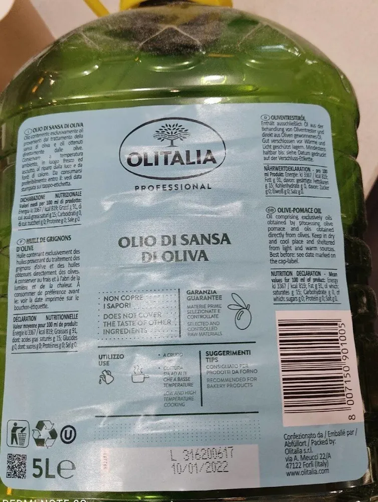 Olio sansa