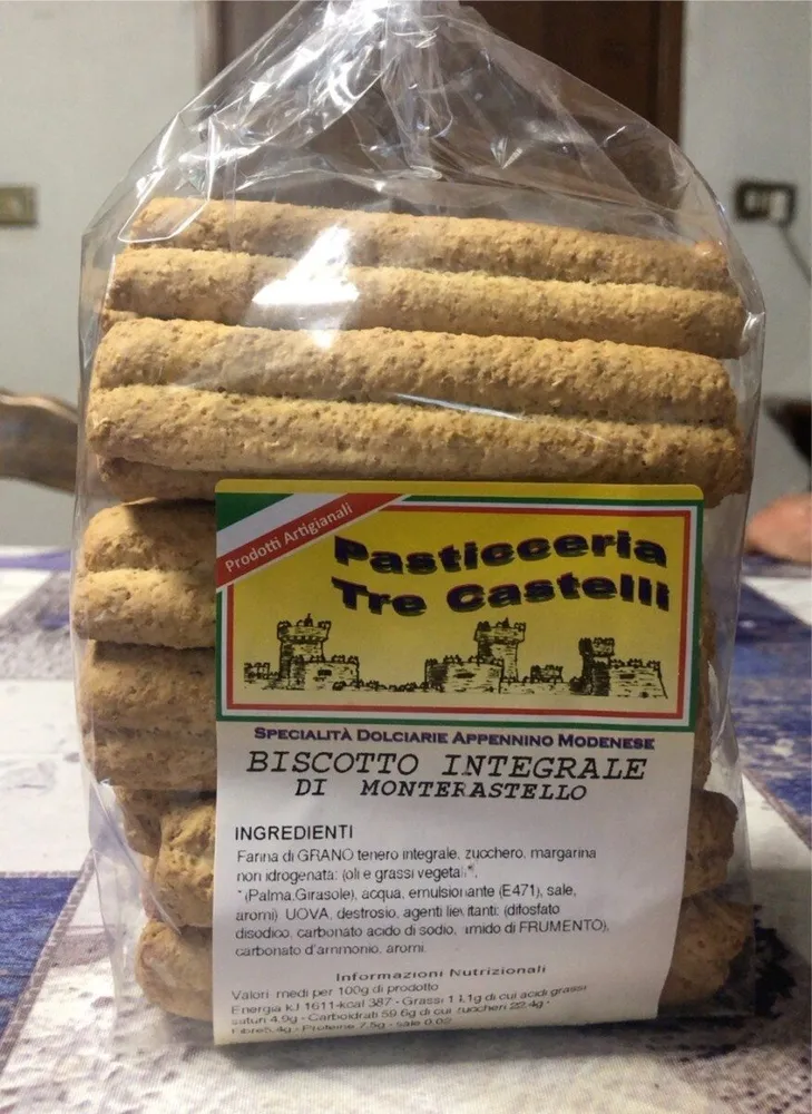 Biscotto integrale di monterastello