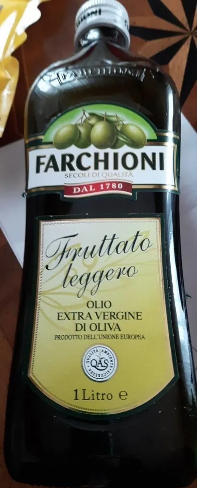 Fruttato leggero olio extra vergine di oliva