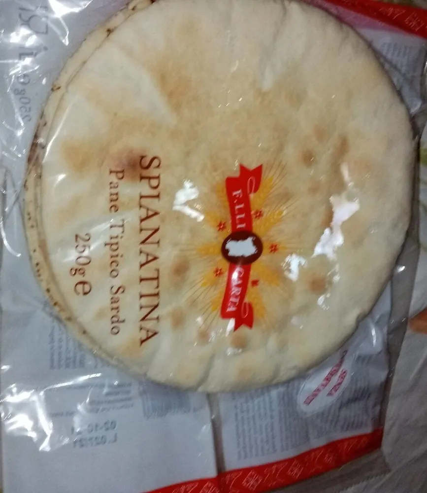 Spianatina pane tipico sardo
