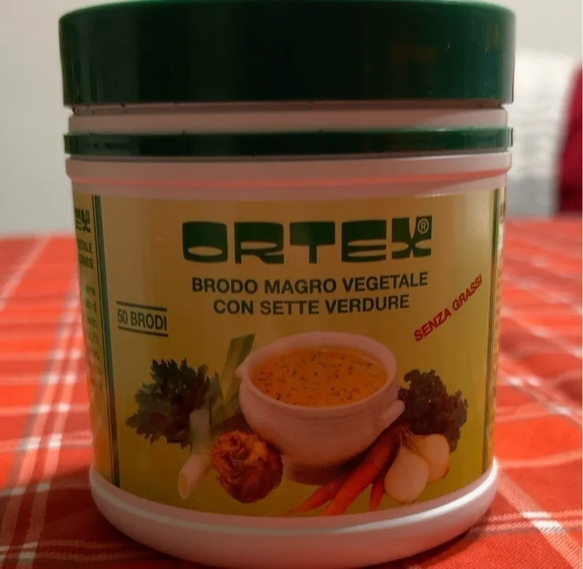 Ortex brodo magro vegetale con 7 verdure