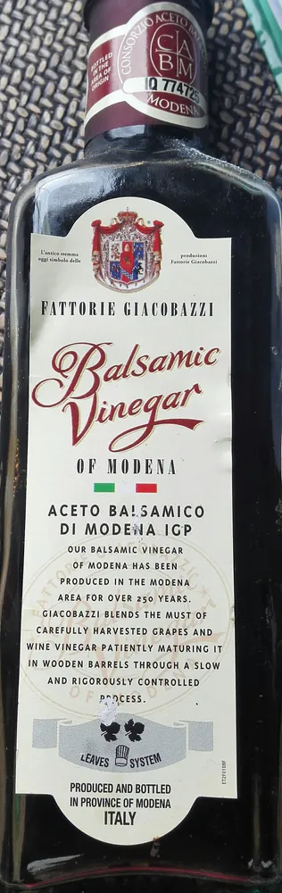 FBalsamic Vinegar Of Modena 250Ml