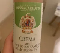 Crema con aceto balsamico di modena igp