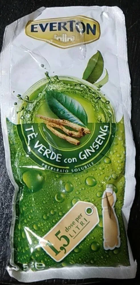 Tè verde con ginseng