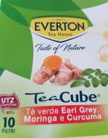 Tè verde earl Grey, moringa e curcuma