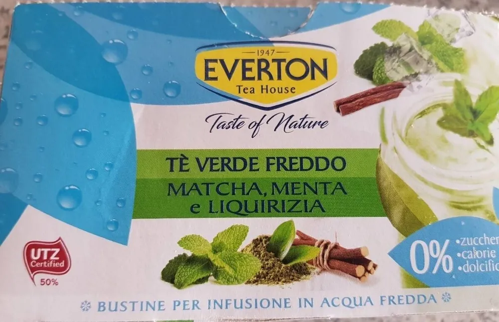 Tè verde freddo
