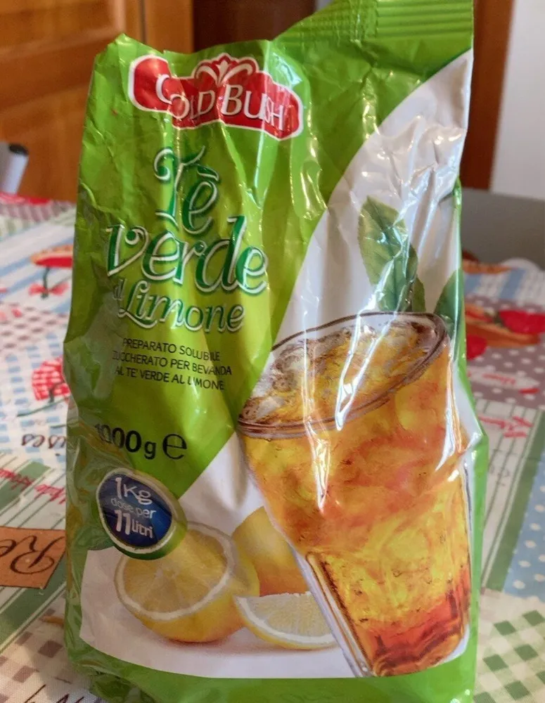 Te verde limone