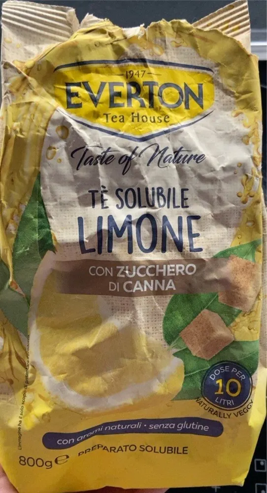 Tè solubile limone