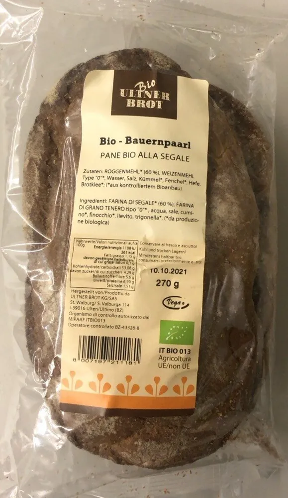 Pane bio alla segale
