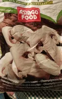 fignhi champignons già puliti e affettati