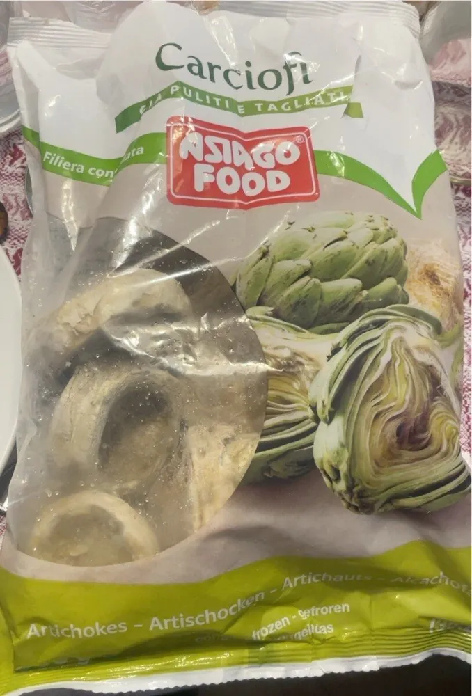 Carciofi fondi congelati