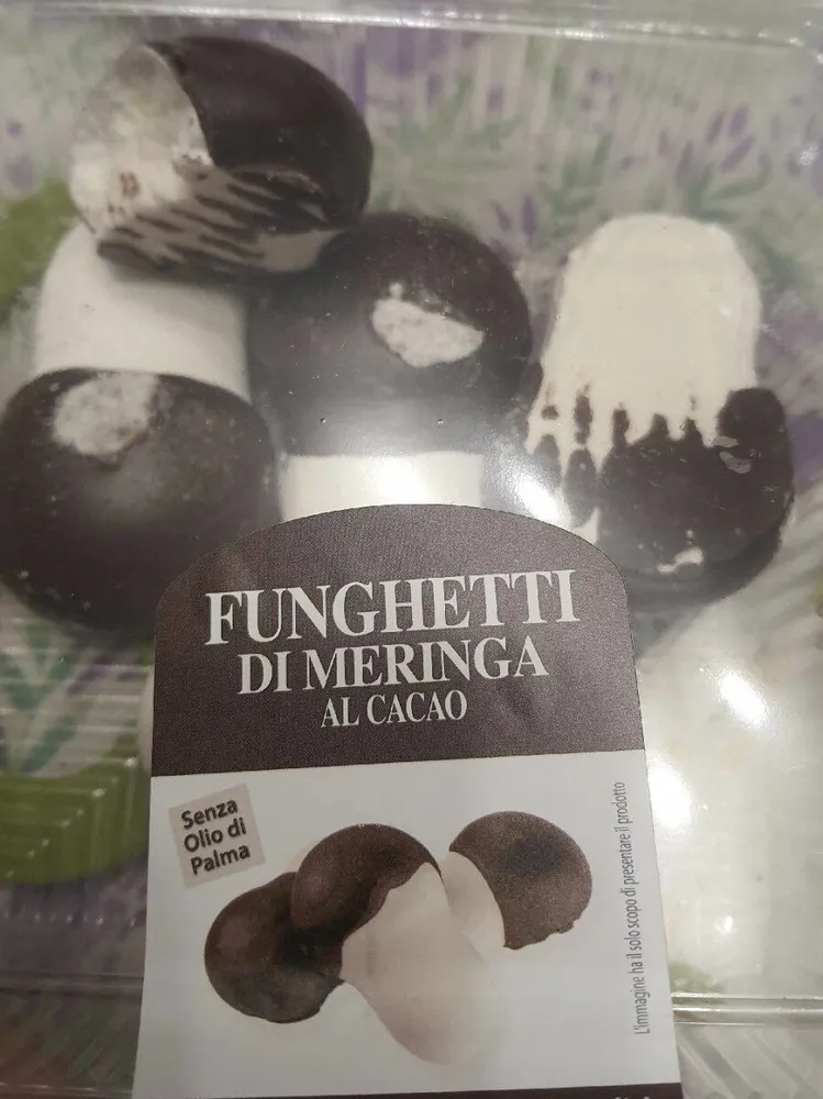 funghetti di meringa