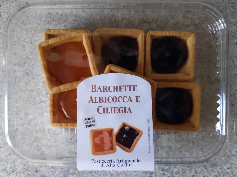 Barchette Albicocca e Ciliegia