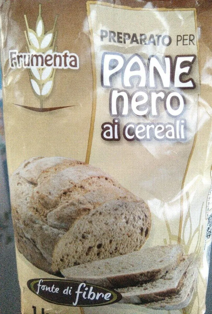 Preparato per pane nero ai cereali
