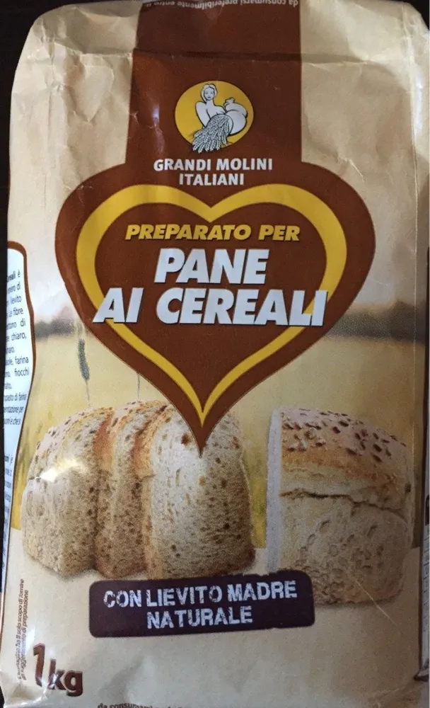 Preparato per pane ai cereali